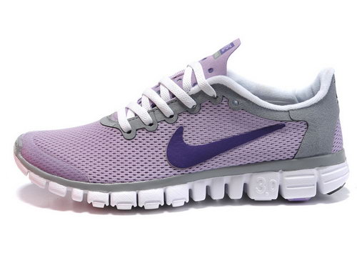 Nike Free 3.0 Womens Grey Purple Wholesale